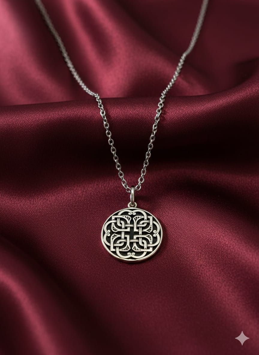 Armenian Ornament Tsaghkats Khach round
