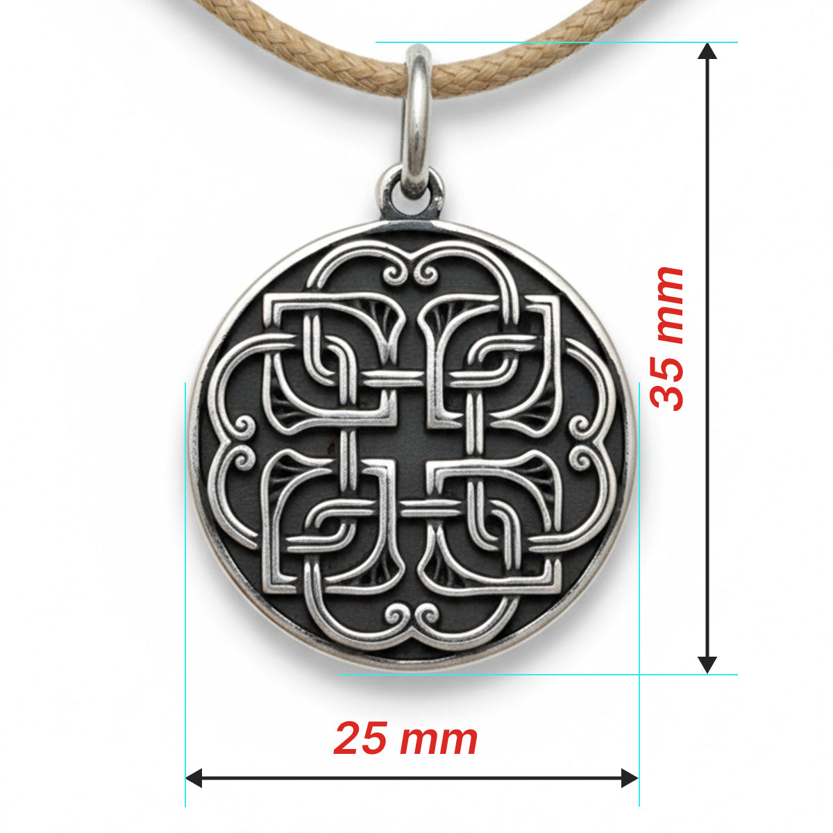 Armenian Ornament Tsaghkats Khach round